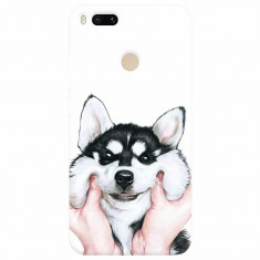 Husa silicon pentru Xiaomi Mi A1, Cute Dog 1