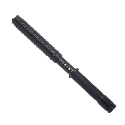 Electrosoc baston extensibil cu lanterna HY X10 foto