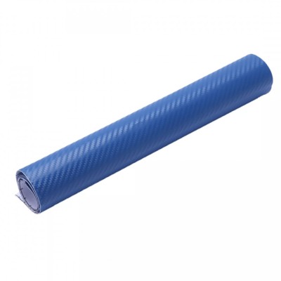 Folie colantare auto Carbon 3D - Albastru (3m x 1,27m) foto