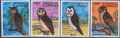 Lot de timbre cu bufnite foto