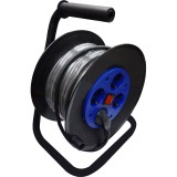Cumpara ieftin Rola prelungitor cu 4 prize, lungime 30m, 3 x 1.5 mm