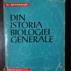 DIN ISTORIA BIOLOGIEI GENERALE- N.BOTNARIUC