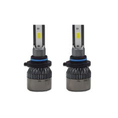 Set 2 becuri LED auto R6, 80W, 4000Lm, 6000k, HB3/9005 foto