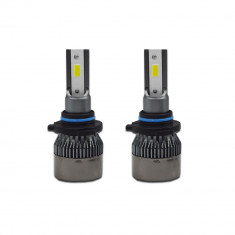 Set 2 becuri LED auto R6, 80W, 4000Lm, 6000k, HB3/9005