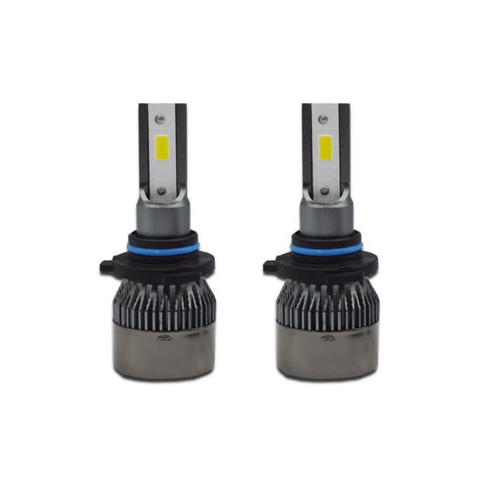 Set 2 becuri LED auto R6, 80W, 4000Lm, 6000k, HB3/9005