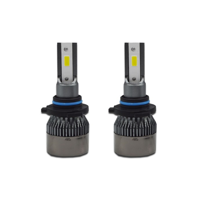 Set 2 LED-uri auto R6, 80W, 4000Lm, 6000k &ndash; Slot 9005