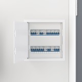 vidaXL Panou de acces Alb din Plastic ABS