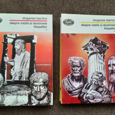 Diogenes Laertios - Despre vietile si doctrinele filozofilor (2 volume) BPT 26/1