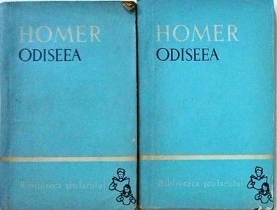 Homer - Odiseea, 2 volume (1963) foto