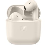 Casti In-Ear Sennheiser Accentum Open TW, True Wireless, Bluetooth, Microfon, Autonomie 28 ore, IPX4, Cream