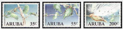 Aruba 1989 - Plante, flora, serie neuzata foto