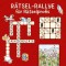 Lesel&ouml;wen R&auml;tsel-Rallye f&uuml;r Leseprofis - 2. Klasse (Rot)