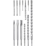 Vorel 23585 - Set SDS-Plus 9 burghie 3 dalti fara cutie
