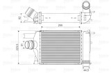 VALEO 818609 Intercooler, compresor