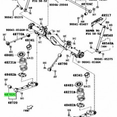 Suport trapez punte spate Toyota TOWN ACE bus (1982-1991)[CR3_, CR2_]