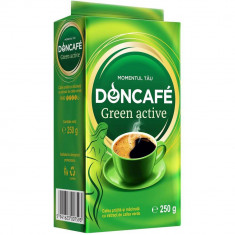 Cafea Macinata Doncafe Green Active, 250 g, Extract de Cafea Verde, Doncafe Green Active Cafea Macinata, Cafea Macinata cu Antioxidanti Naturali Donca foto