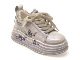 Pantofi sport GRYXX gri, 165, din piele naturala lacuita