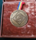 Placheta / medalie Filatelist de Onoare Cluj Napoca