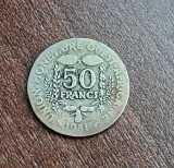 C50 - Moneda foarte veche - Africa de Vest - 50 franci - 1981