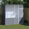 VidaXL Colivie pentru păsări antracit 215x78x200 cm oțel galvanizat