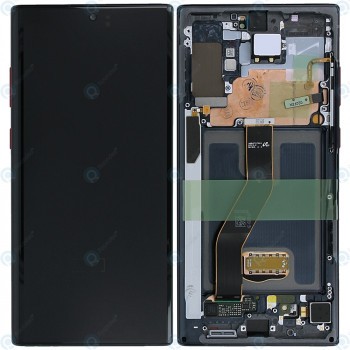 Samsung Galaxy Note 10 Plus (SM-N975F) Unitate de afișare completă aura neagră Star Wars GH82-21620A foto