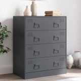 Gossi servanta, antracit, 67x39x83 cm, otel