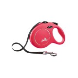 LESA PENTRU CAINI KERBL FLEXI CLASSIC CU BANDA L 8M 50KG RED