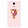 Husa silicon pentru Huawei Enjoy 7 Plus, Flower Pizza