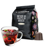 Ceai de Fructe de Padure, 100 capsule compatibile Nespresso, La Capsuleria