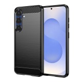 Husa Samsung Galaxy S25 Asteroid GSM Carbon Silicone, negru