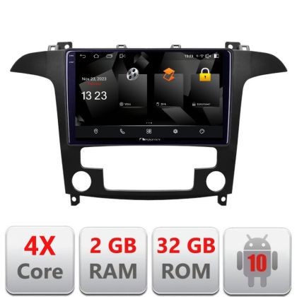 Navigatie Ford S-Max 2008-2012 5230-003 Android Ecran 720P Quad Core 2+32 carplay android auto CarStore Technology