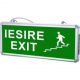 Corp Iluminat Exit 2 Fete 3H 6Led 3W Kosmo / Scara