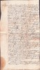 A3089N Contract de &icirc;mprumut cu zălogire de păm&acirc;nturi, 1816, comitatul Solnocul Interior, Transilvania, sigilii &icirc;n ceară roșie, limba maghiară