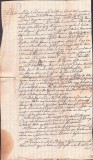 A3089N Contract de &icirc;mprumut cu zălogire de păm&acirc;nturi, 1816, comitatul Solnocul Interior, Transilvania, sigilii &icirc;n ceară roșie, limba maghiară