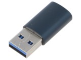 Adaptor USB 3.1 A la USB C - Mufă Albastră