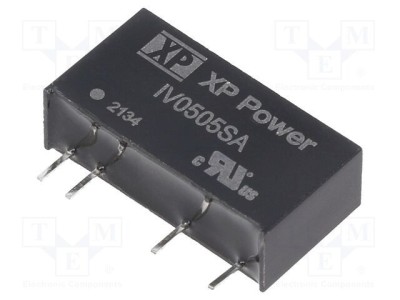 Convertor DC/DC 1W 5V XP POWER SIP THT foto