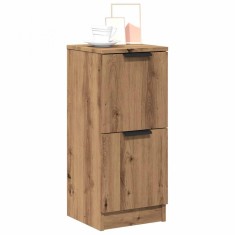 Gossi dulap, stejar artizanal, 30x30x70 cm, lemn prelucrat