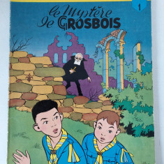 BD: La patrouille des Castors, tome 1 sur 30, Le Mystere benzi desenate franceza