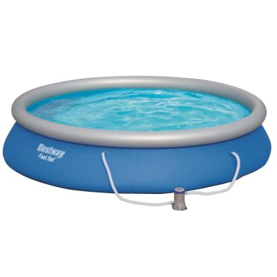 Bestway Set piscină Fast Set, 457 x 84 cm, 57313 foto