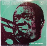 Vinyl Louis Armstrong &lrm;&ndash; Live Recording, 1974, VINIL, Jazz