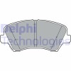 Set placute frana fata DELPHI, Hyundai I30, 11.2016-, I30 Combi (Pde), 03.2017-, Fata; puntea fata; Sistem de franare : Mando