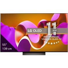 Televizor LG OLED evo 55C42LA, 139 cm, Smart, 4K Ultra HD, 100Hz, Clasa G (Model 2024)