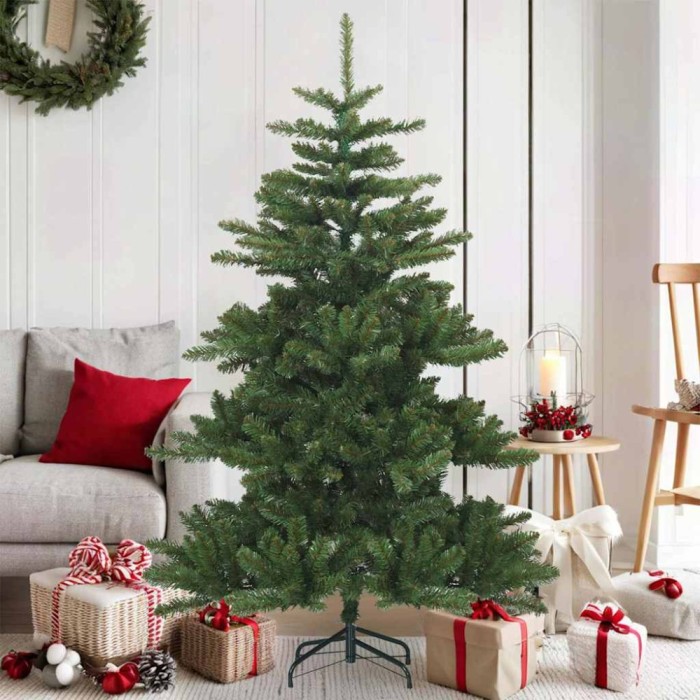 vidaXL Brad de Crăciun artificial cu ramuri articulare Verde 150 cm 42019322