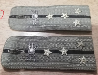C1 3 - Grade militare - comunism - camasa bluza - capitan transmisiuni foto