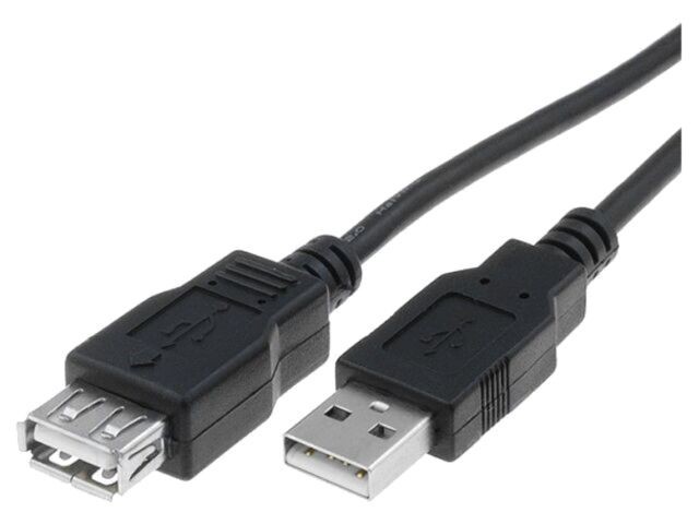 Cablu USB 2.0 A-A 5m Negru