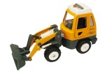 Utilaj de constructii de jucarie cu sunete si lumini 16-18 cm incarcator frontal