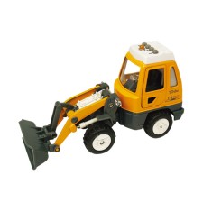 Utilaj de constructii de jucarie cu sunete si lumini 16-18 cm incarcator frontal
