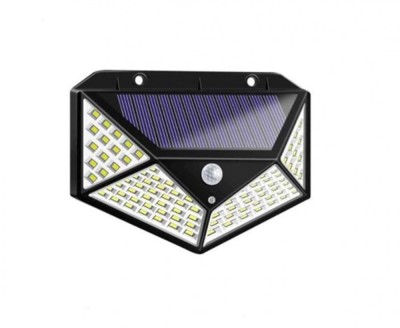 Lampa solara 20W 800lm 100SMD cu senzor foto