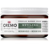 Cremo Hair Styling Cream Medium Styling cremă hidratantă de coafat pentru păr pentru bărbați 113 g