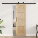 Ușă Glisantă vidaXL cu Set Hardware &quot;ORKDAL&quot; Lemn Masiv din Pin